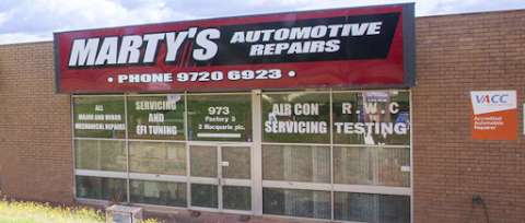 Photo: Marty's Automotive Repairs